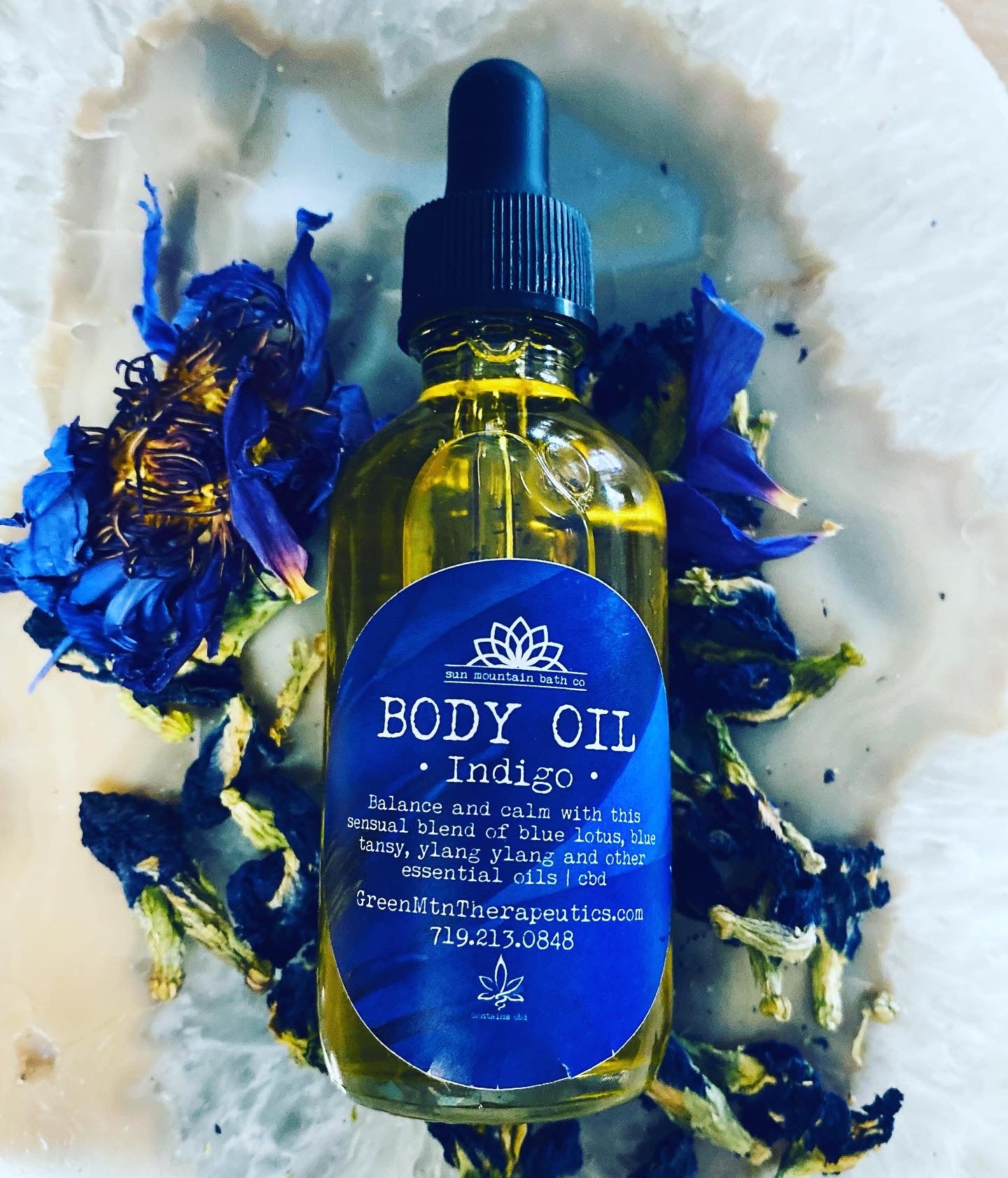 Indigo Body Oil